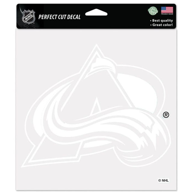 Colorado Avalanche Perfect Cut Decals 8" x 8"