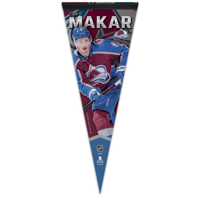 Colorado Avalanche Premium Pennant 12" x 30" Cale Makar