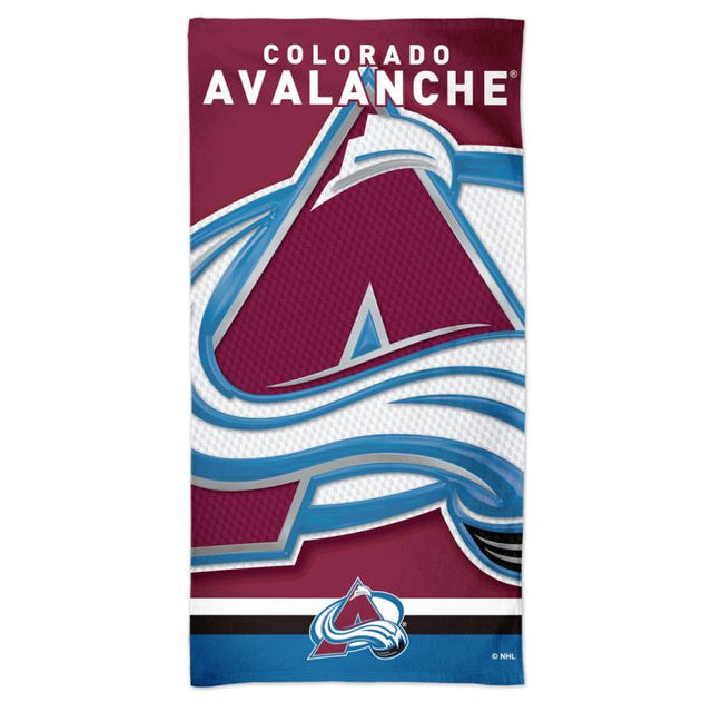 Toalla de playa Spectra de Colorado Avalanche de 30" x 60"