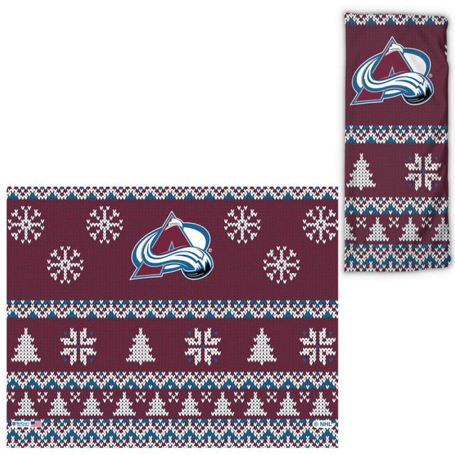 Colorado Avalanche / Ugly Sweater Ugly Sweater Fan Wraps