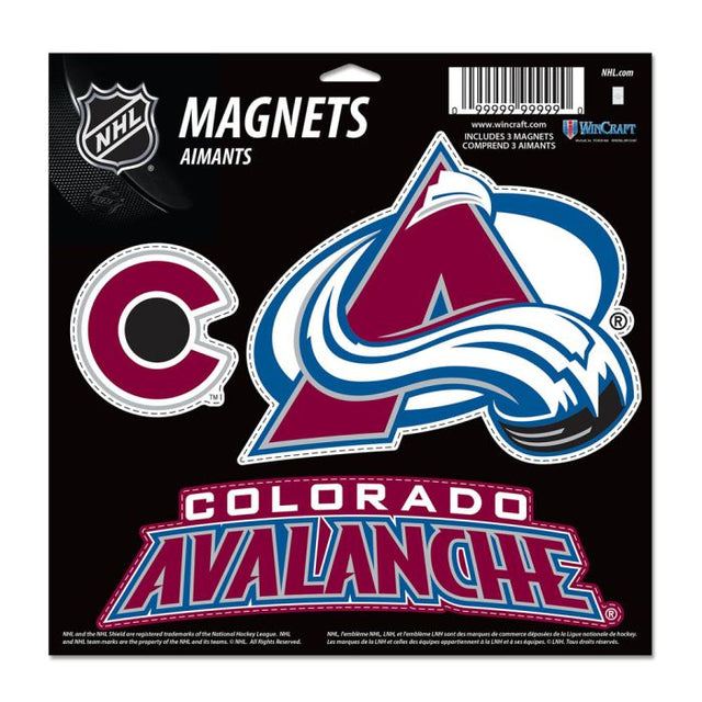 Colorado Avalanche Vinyl Magnet 11" x 11"