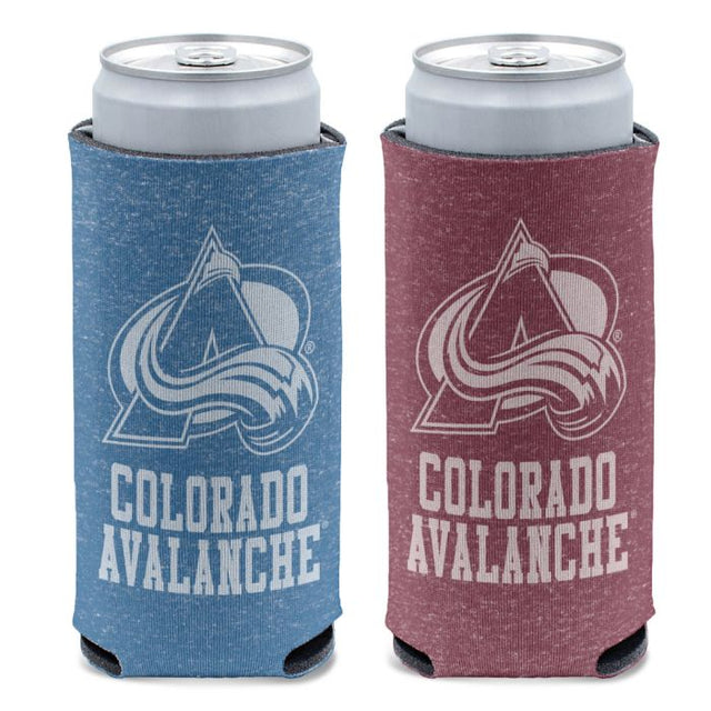 Enfriador de latas delgado de 12 oz de Colorado Avalanche de color brezo