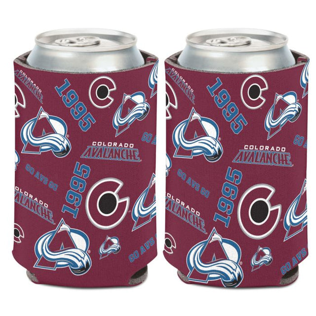 Colorado Avalanche scatter Can Cooler 12 oz.