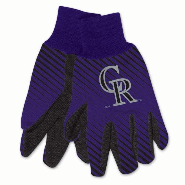 Colorado Rockies Adult Two Tone Gloves