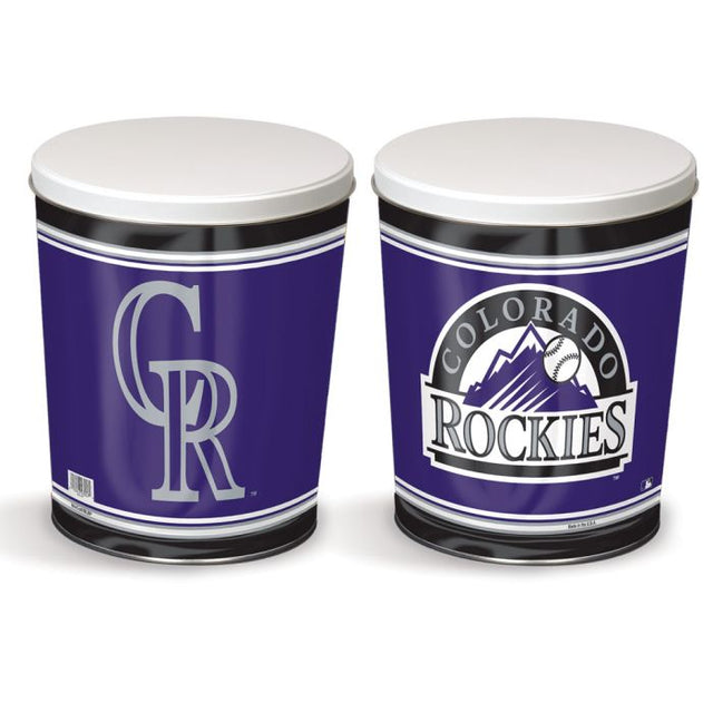 Lata de regalo cónica de Colorado Rockies de 3 galones