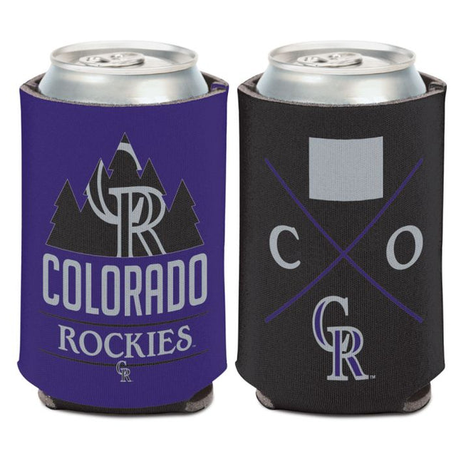 Hielera de lata HIPSTER de Colorado Rockies, 12 oz.