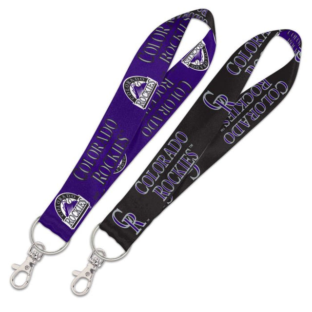 Colorado Rockies Lanyard Key Strap 1"