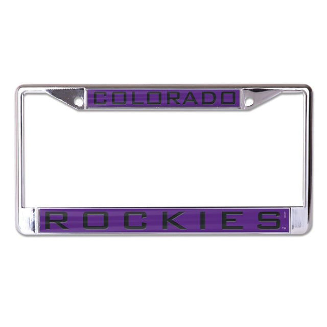 Colorado Rockies Lic Plt Frame S/L Printed