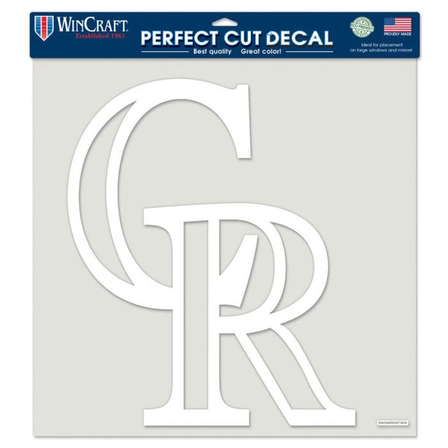 Colorado Rockies Perfect Cut Decal 17" x 17"