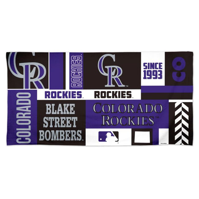 Colorado Rockies Spectra Beach Towel 30" x 60"