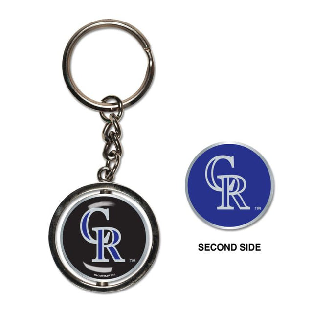 Colorado Rockies Spinner Key Ring