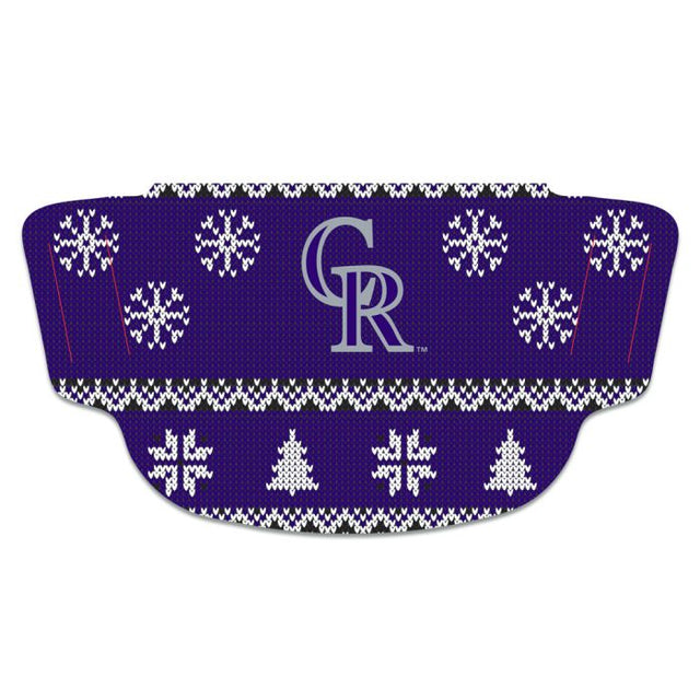 Colorado Rockies / Ugly Sweater Ugly Sweater Fan Mask Face Covers