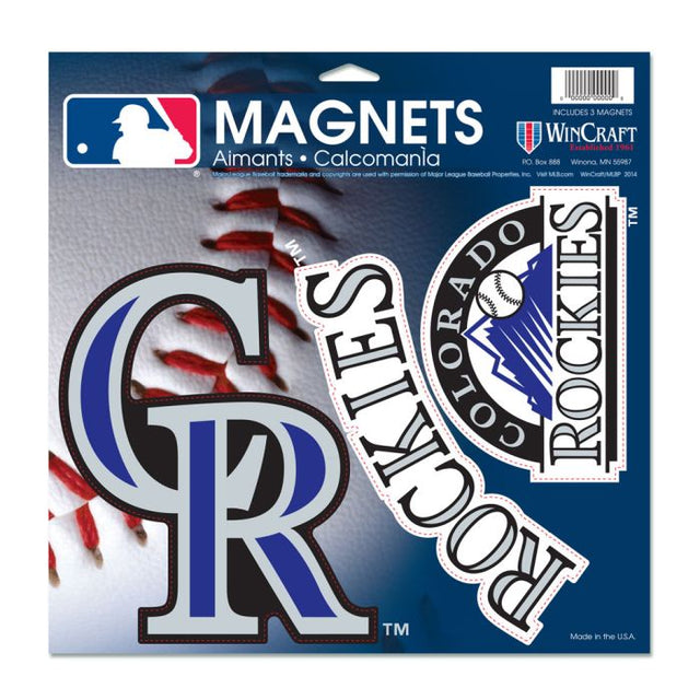 Colorado Rockies Vinyl Magnet 11" x 11"