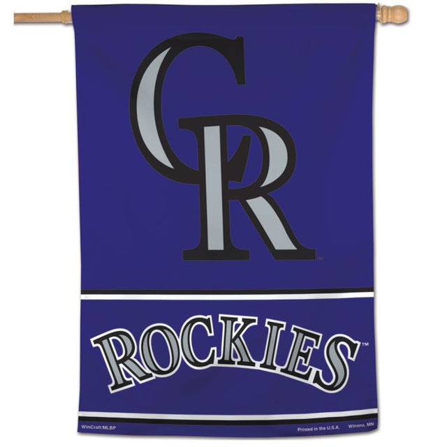 Colorado Rockies WORDMARK Vertical Flag 28" x 40"