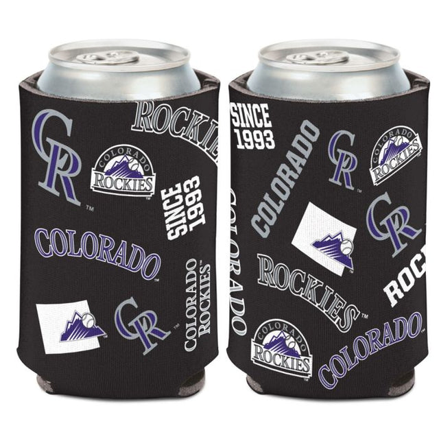 Enfriador de lata dispersa Colorado Rockies de 12 oz.