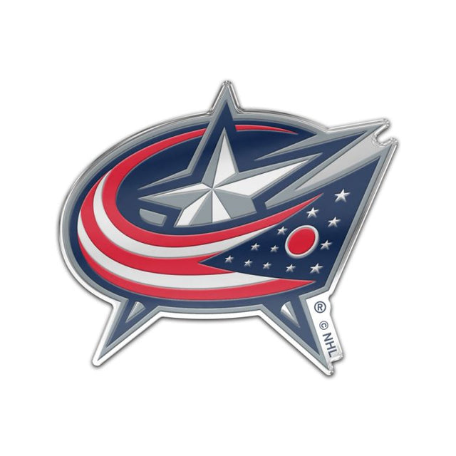 Insignia para automóvil de Columbus Blue Jackets con color