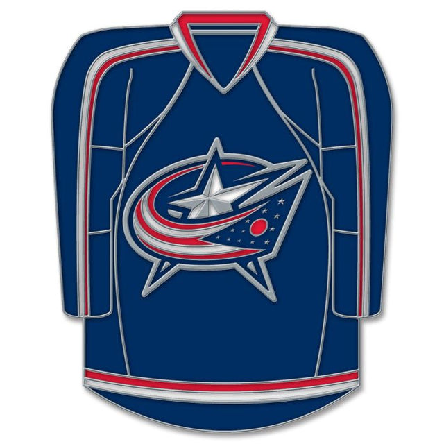 Tarjeta de joyería con pin de colección de los Columbus Blue Jackets