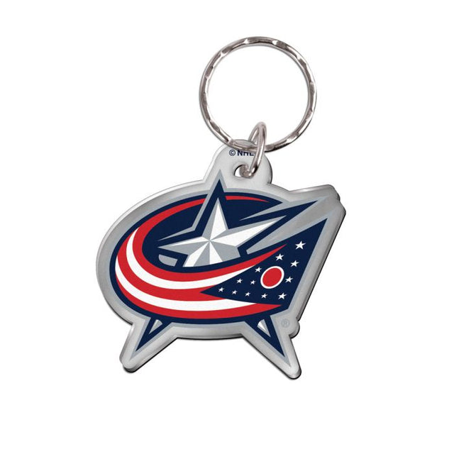 Columbus Blue Jackets FREEFORM Keychain Freeform