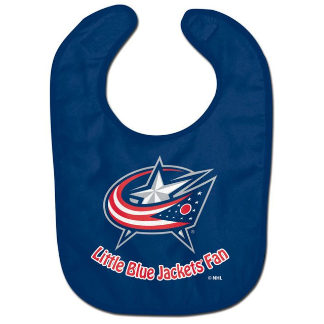 Columbus Blue Jackets Little Fan All Pro Baby Bib