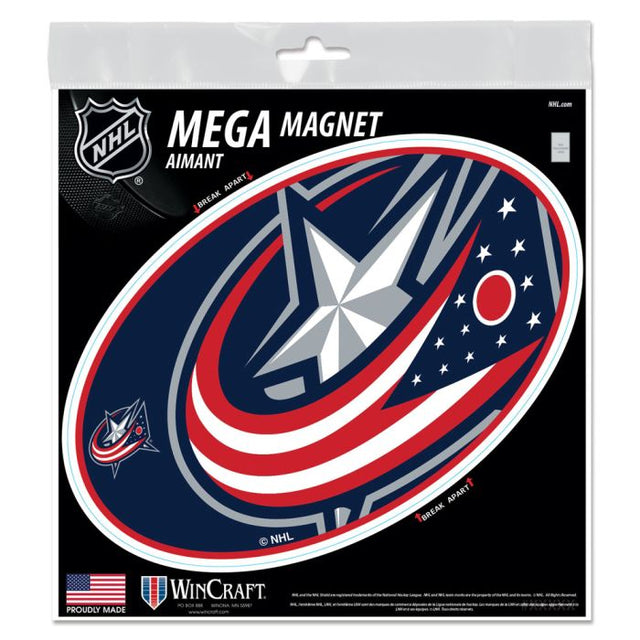 Columbus Blue Jackets MEGA Outdoor Magnets 6" x 6"