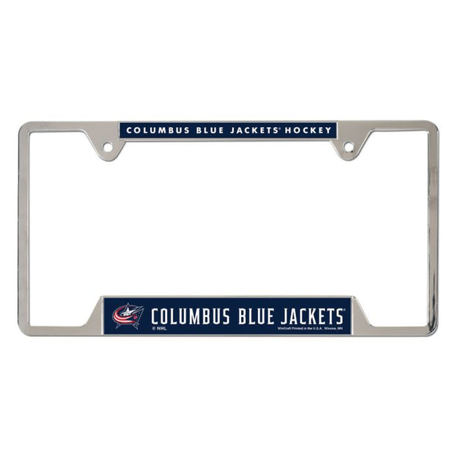 Columbus Blue Jackets Metal License Plate Frame