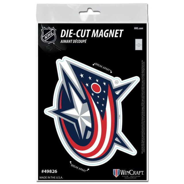 Imanes para exteriores de Columbus Blue Jackets de 3" x 5"