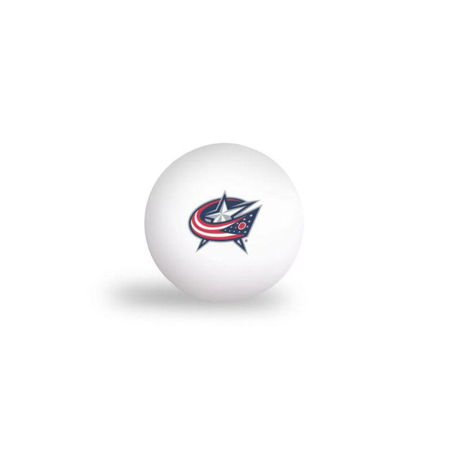 Pelotas de ping pong de Columbus Blue Jackets (paquete de 6)