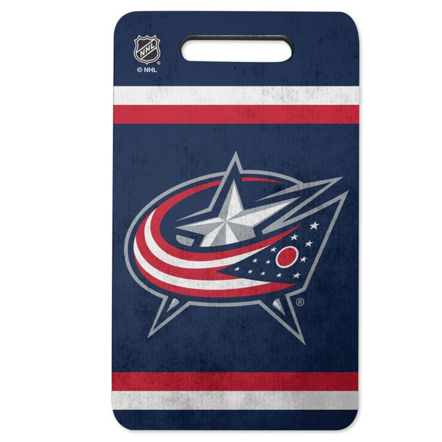 Cojín de asiento de los Columbus Blue Jackets: almohadilla para rodillas de 10 x 17