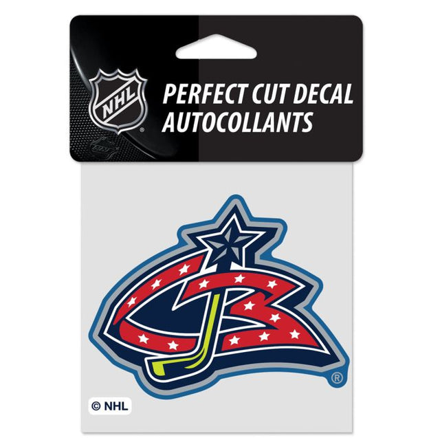 Columbus Blue Jackets Special Edition Perfect Cut Color Decal 4" x 4"