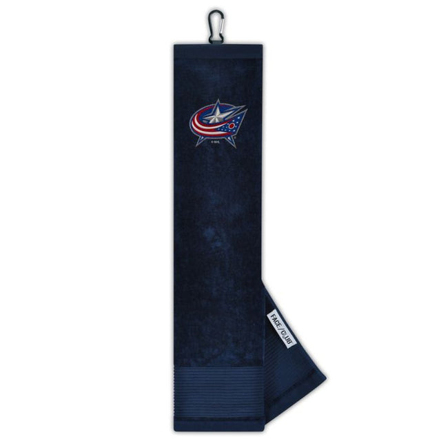 Toallas de los Columbus Blue Jackets: cara y club