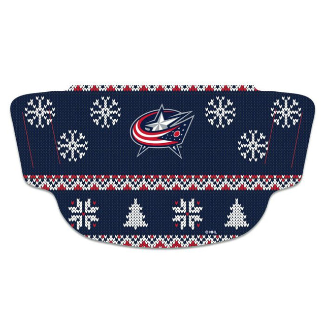 Columbus Blue Jackets / Ugly Sweater Ugly Sweater Fan Mask Face Covers