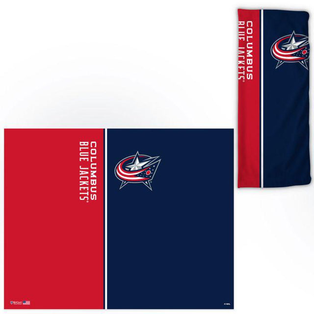 Columbus Blue Jackets Vertical Split Fan Wraps