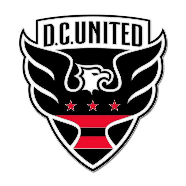 Tarjeta de joyería con pin esmaltado de colección de DC United