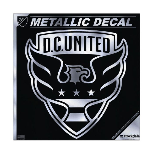 D.C. United Decal Metallic 6" x 6"