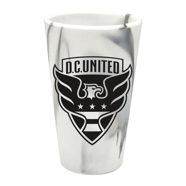 Vaso de pinta de silicona de 16 oz de DC United Fashion