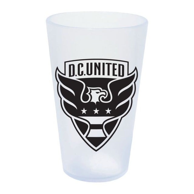 Vaso de pinta de silicona de 16 oz Icicle de DC United