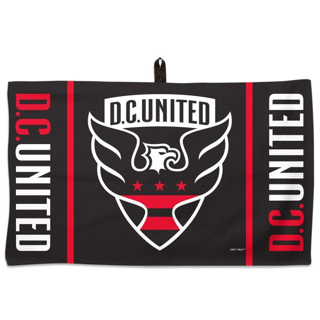 Toalla de gofre con el logotipo de DC United/marca denominativa de 14" x 24"