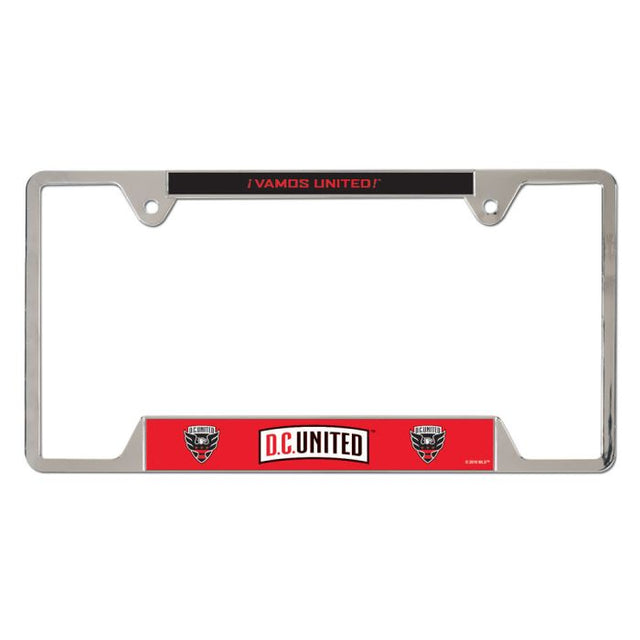 D.C. United Metal License Plate Frame