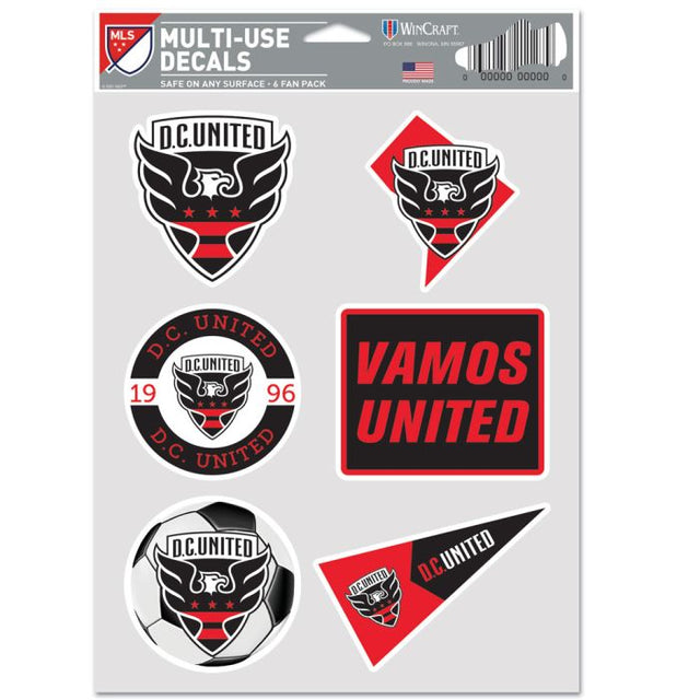 PAQUETE DE 6 VENTILADORES MULTIUSOS DC United