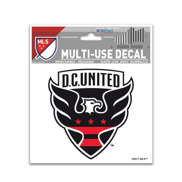 DC United 多用途贴纸 3 英寸 x 4 英寸