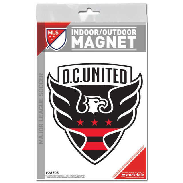 Imanes para exteriores de DC United de 3" x 5"