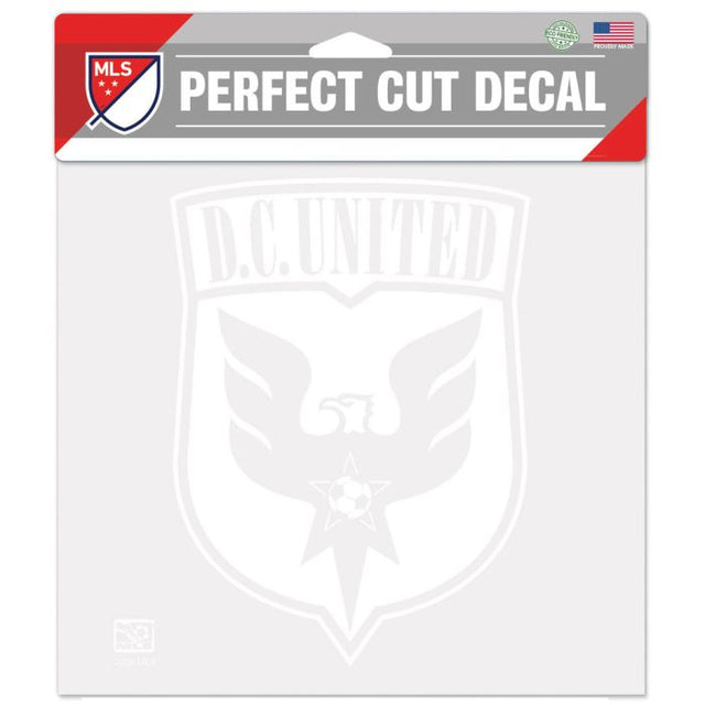 Calcomanías de corte perfecto de DC United de 8" x 8"