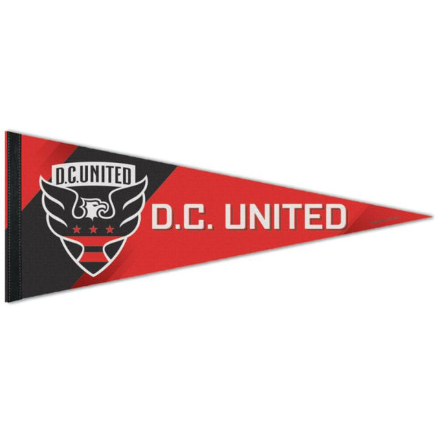 Banderín premium de DC United de 12" x 30"