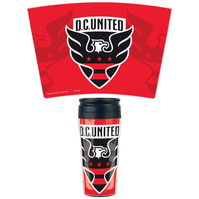 Taza de viaje DC United Contour de 16 oz.