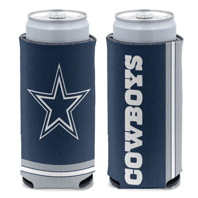 Enfriador de latas delgado de 12 oz de los Dallas Cowboys