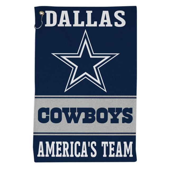 Toalla deportiva de 16 x 25 de los Dallas Cowboys