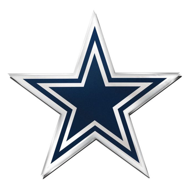 Emblema acrílico para automóvil de los Dallas Cowboys