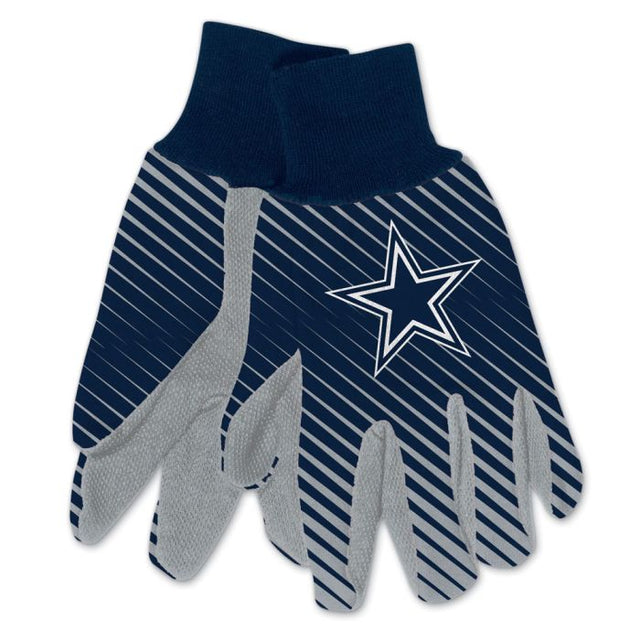 Guantes de dos tonos para adultos de los Dallas Cowboys