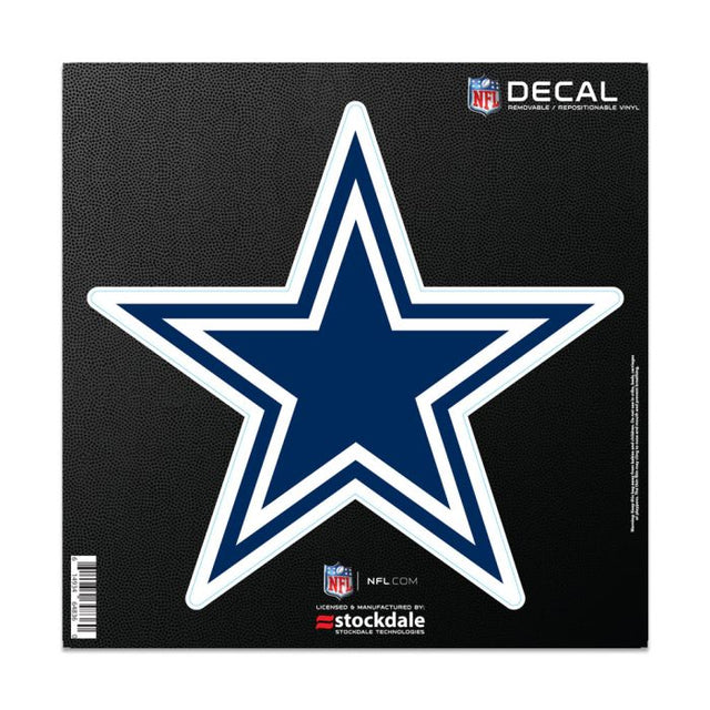 Calcomanía para todo tipo de superficies de los Dallas Cowboys, 6" x 6"