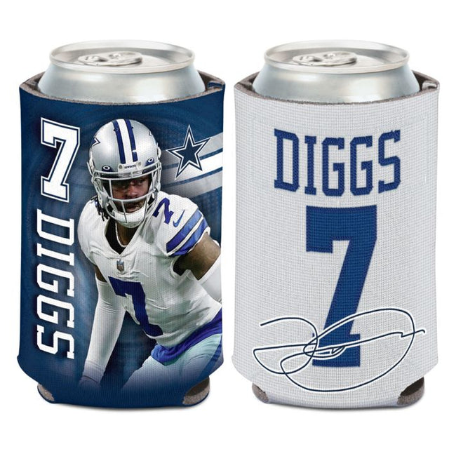 Enfriador de latas de 12 onzas de los Dallas Cowboys de Trevon Diggs